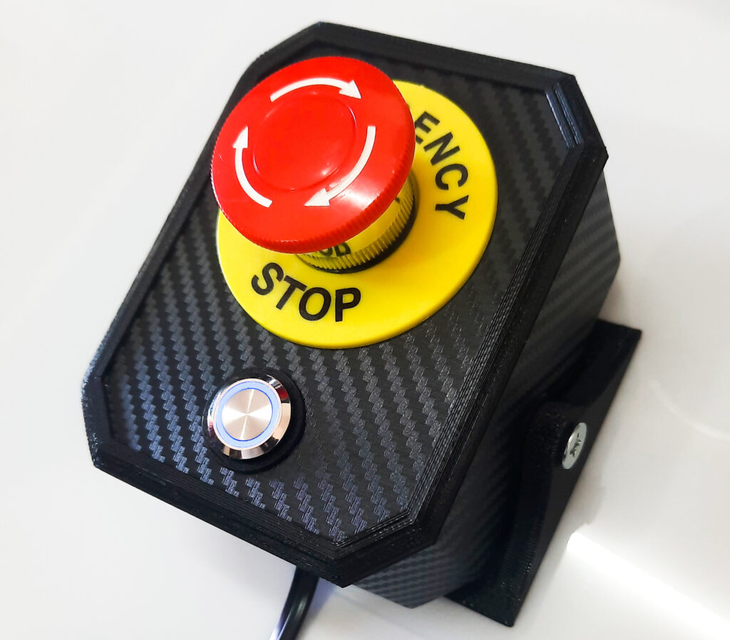 Racing Kill Button Killswitch Emergency STOP Mushroom Simracing Fanatec Kill Switch DD1 ...